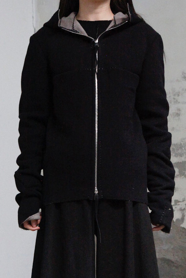 m.a+ Unlined Bomber Jacket J221DZ WVKD Black/Grey (J221DZ)